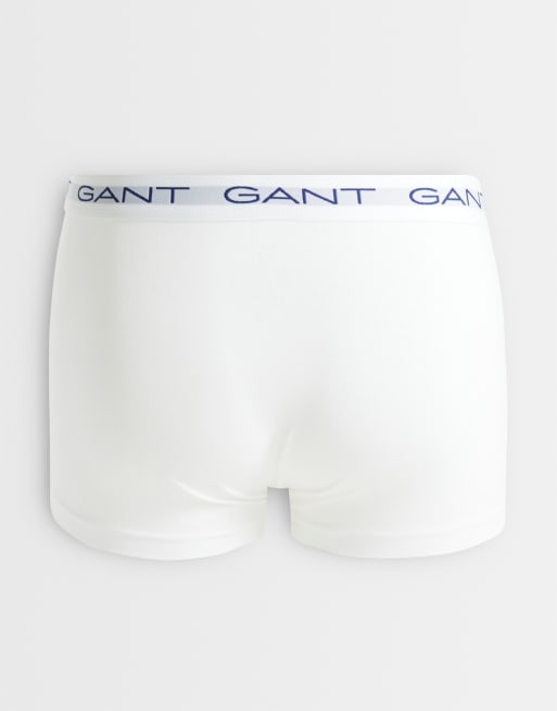 GANT 3 pack of trunks in white, 3 of 3