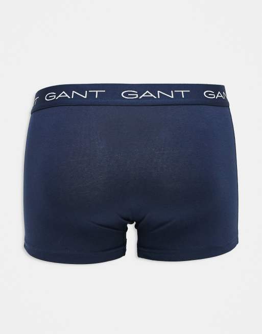 GANT – 3er-Pack Unterhosen in Marineblau, 2 von 3