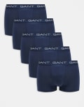 [Gant] GANT 5 pack of trunks in navy 2XL Marine