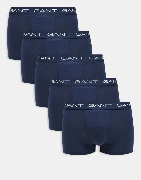 GANT 5-pack trunks in navy - view 1