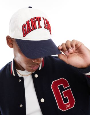 Gant GANT 75th Anniversary Capsule 1949 varsity cap in white