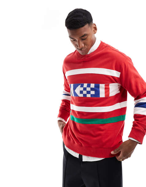 GANT - 75th Anniversary Capsule - Felpa rossa con stampa - view 1