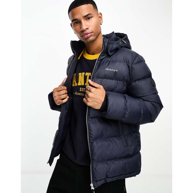 Gant cloud jacket navy sale