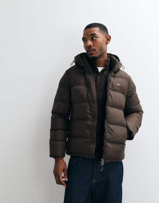 GANT Active Cloud jacket in brown, 4 of 5