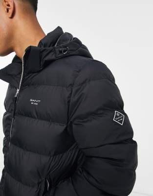 gant puffer jacket mens