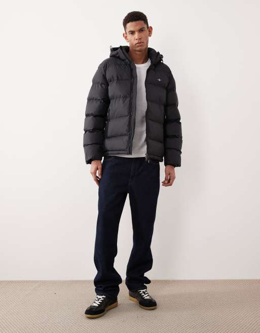GANT Active Cloud padded jacket in black, 2 of 5