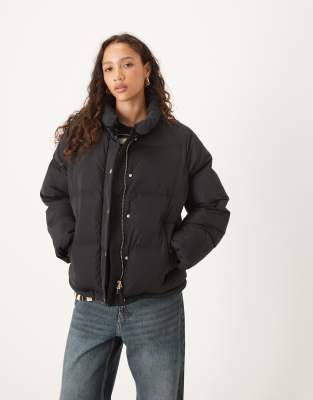 Gant GANT active cloud padded jacket in black