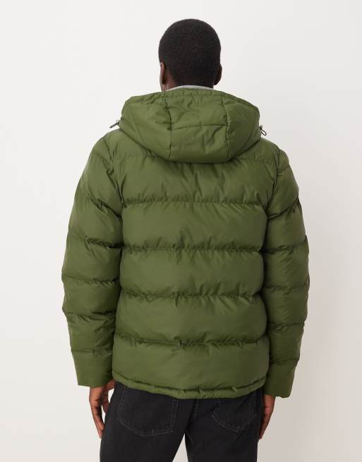GANT active cloud padded jacket in dark green, 4 of 5