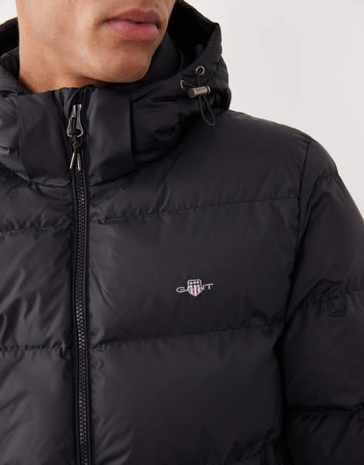 GANT – Active Cloud – Wattierte Jacke in Schwarz, 5 von 5