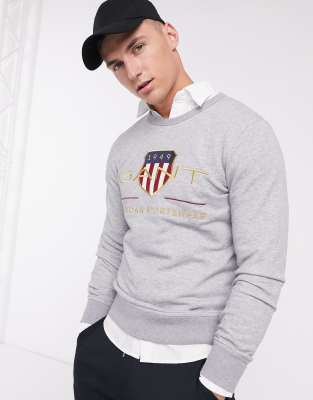 gant logo jumper