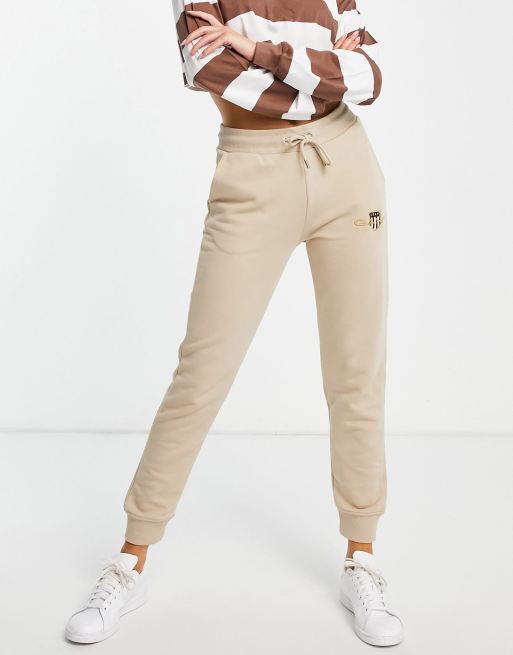 GANT - Archive - Jogger à logo bouclier - Sable