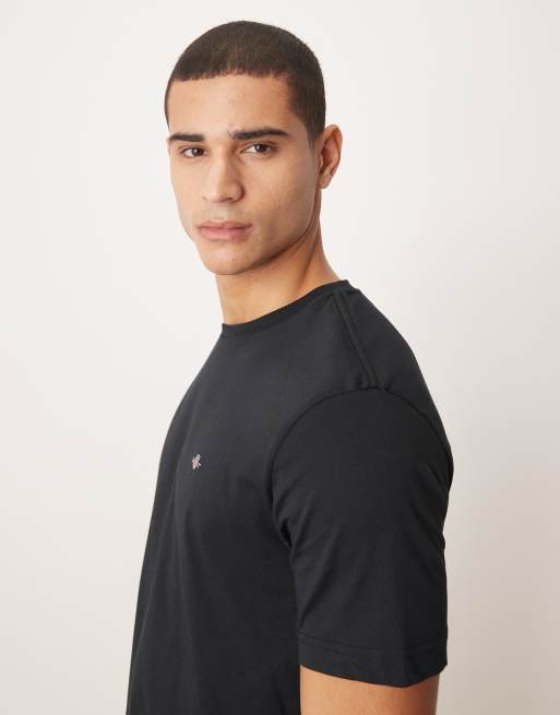 GANT - Archive - T-shirt nera con logo a stemma, 4 di 5