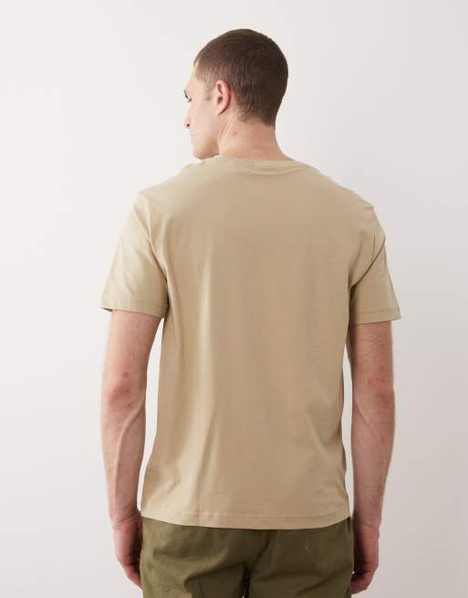 GANT – Beige t-shirt med sköldlogga, 3 av 5