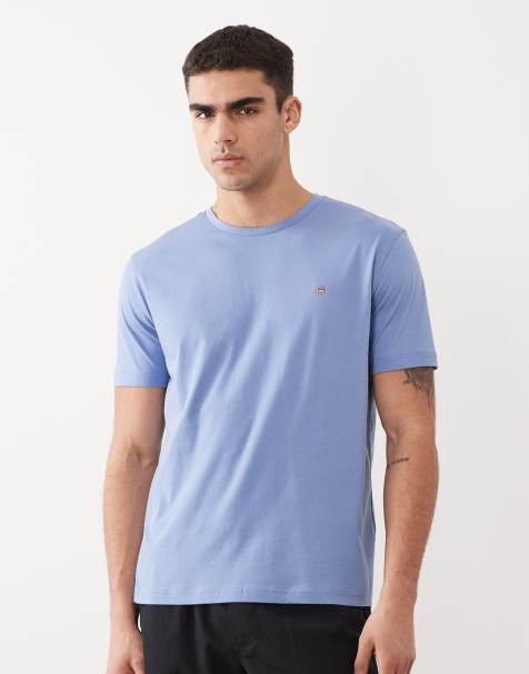 GANT - Blå T-shirt med skjoldlogo - view 1