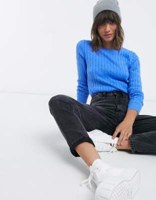 gant blue jumper