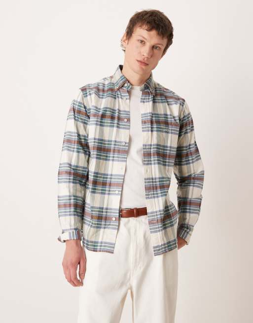 Gant - Camicia Oxford a righe multicolore