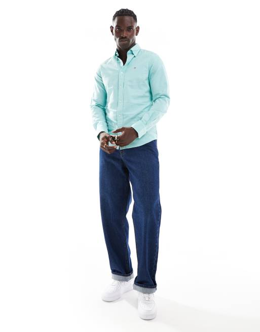 Camicia verde menta deals