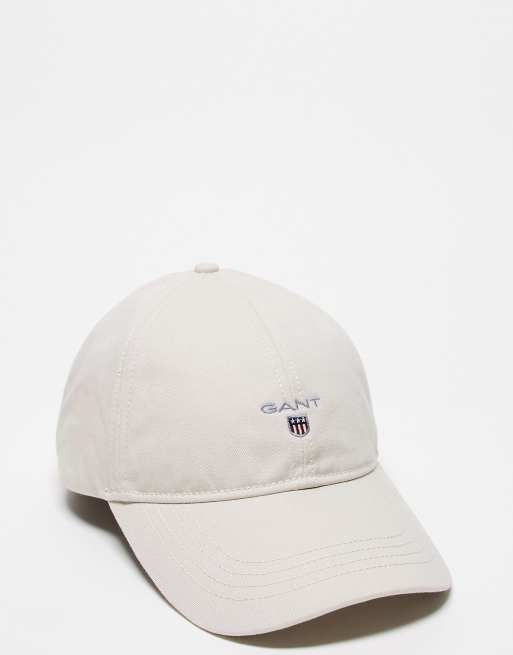 Gant cap in cream with small logo