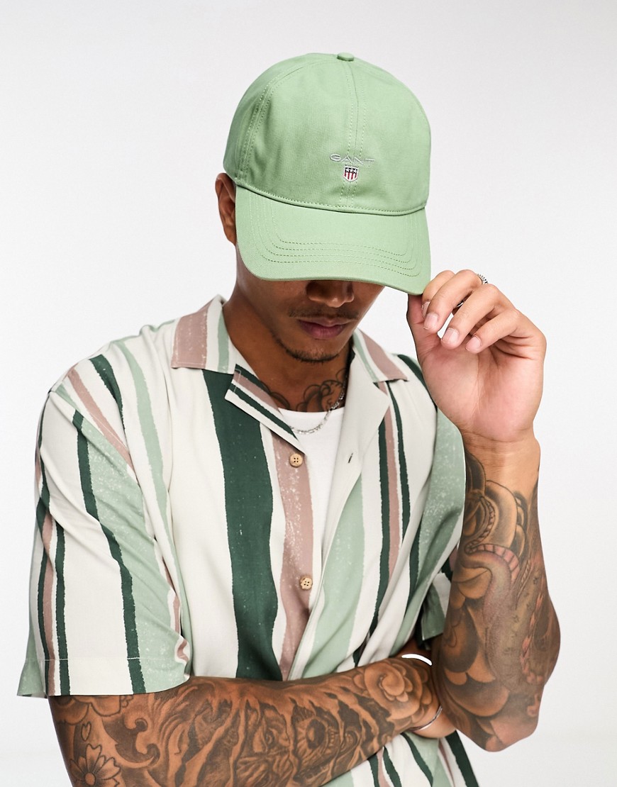 GANT cap in green with small logo
