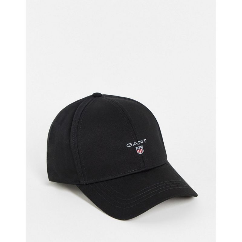 Gant - Cappellino nero con logo piccolo