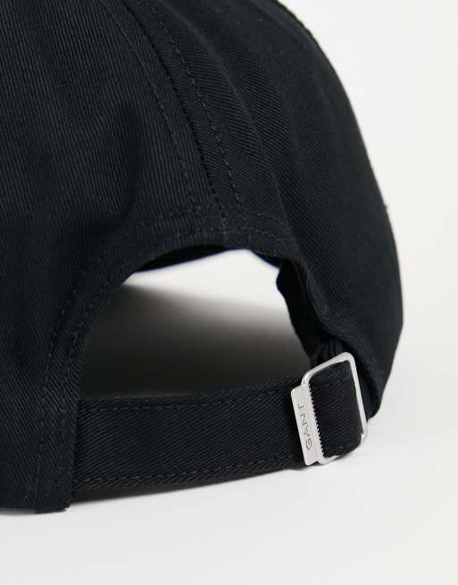 Gant - Cappellino nero con logo piccolo, 3 di 4