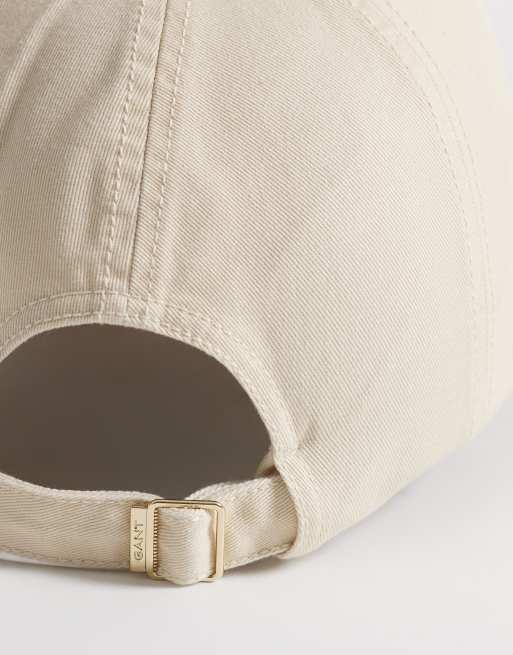 GANT - Cappello con visiera color crema con logo 1949, 3 di 3