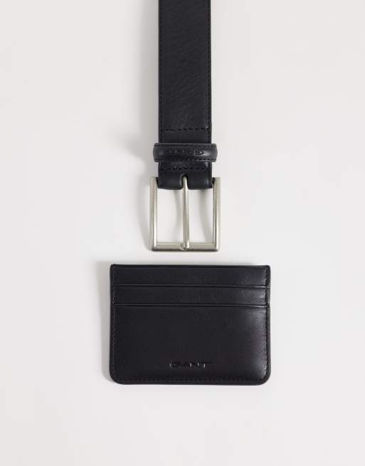 GANT ceinture en cuir et porte-cartes, coffret cadeau, 2 de 3