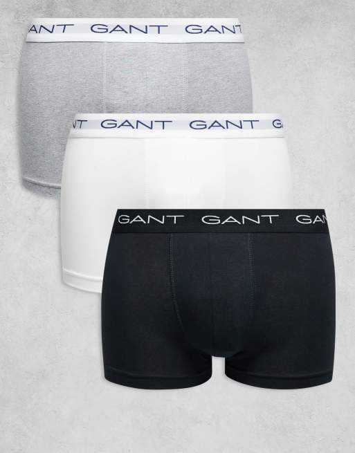 GANT - Confezione da 3 boxer aderenti multicolore
