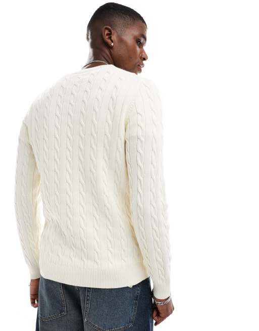 Gant cream jumper best sale