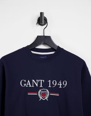 gant crew neck sweater