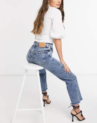 nudie straight leg jeans