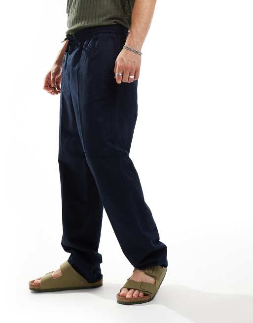 Gant linen trousers deals