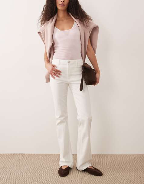 GANT - Flared jeans met stretch in wit - view 1