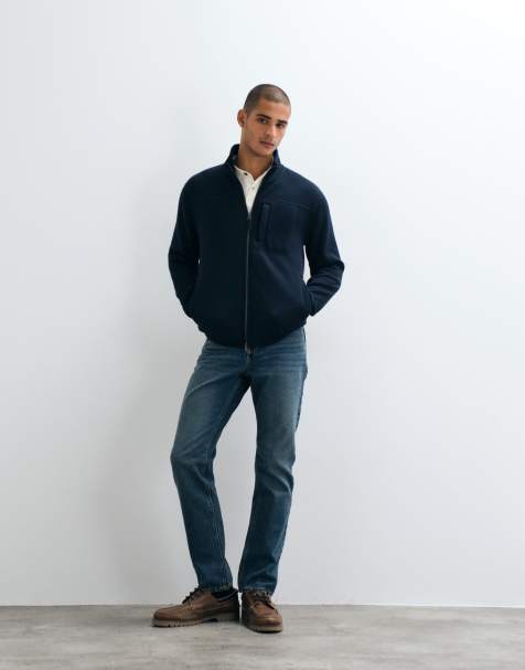 GANT Fleecejacke in Mittelblau - view 1