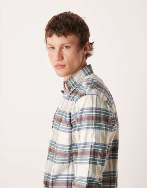 Gant - Flerfarvet stribet Oxford-skjorte, 4 af 5