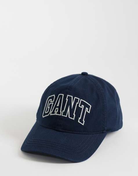 Gant - gorra de sarga de algodón estilo collegiate en negro - view 1