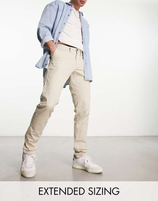 GANT - Hallden - Slim-fit chinobroek in beige