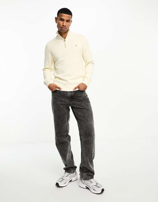 Gant casual cotton half zip online jumper