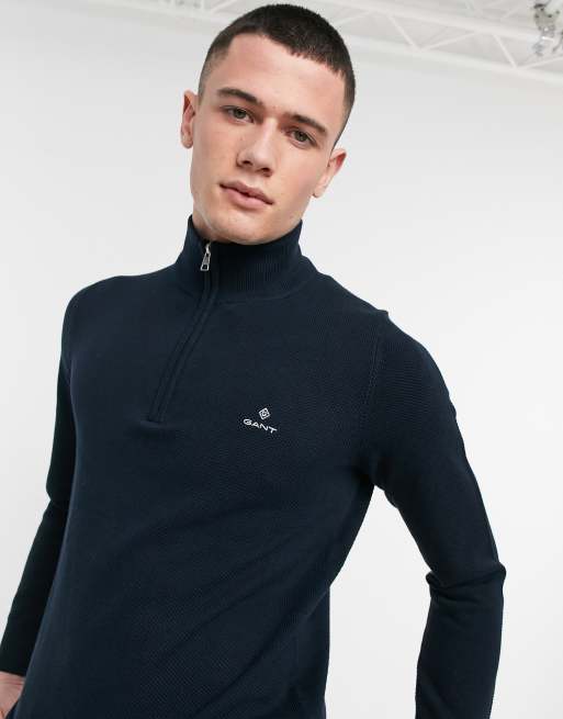 Gant half zip on sale jumper