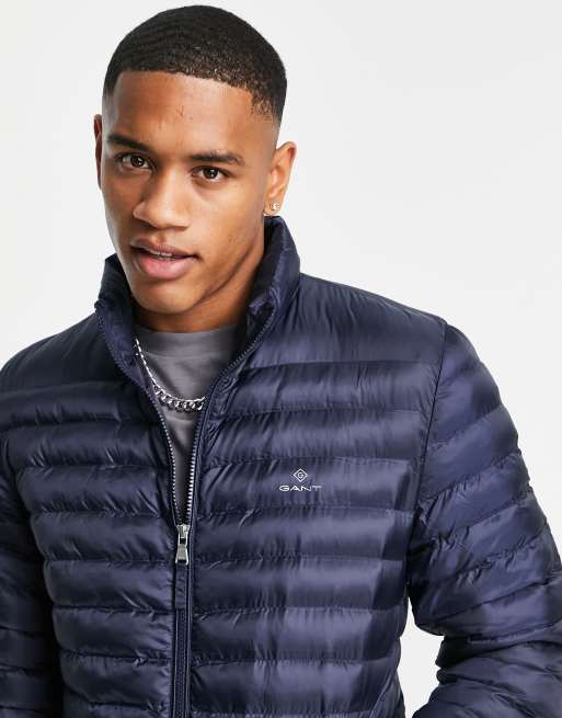 Gant light cheap down jacket navy