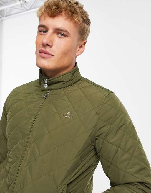 Racing green hot sale padded jacket