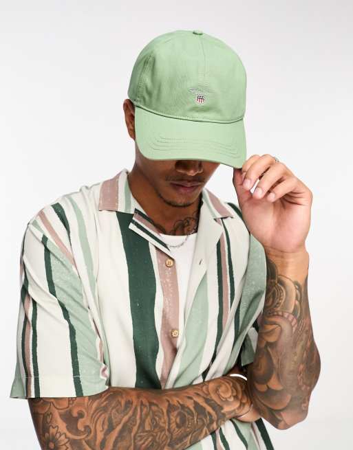 Gant – Kappe in Grün mit kleinem Logo