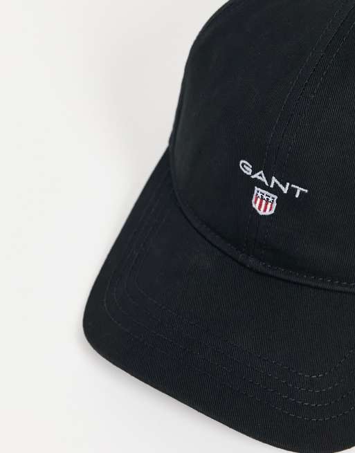 Gant – Kappe in Schwarz mit kleinem Logo, 4 von 4