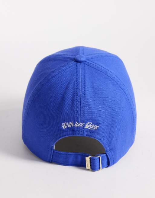 GANT - Kongeblå baseballcap med 'G'-mærke, 3 af 3