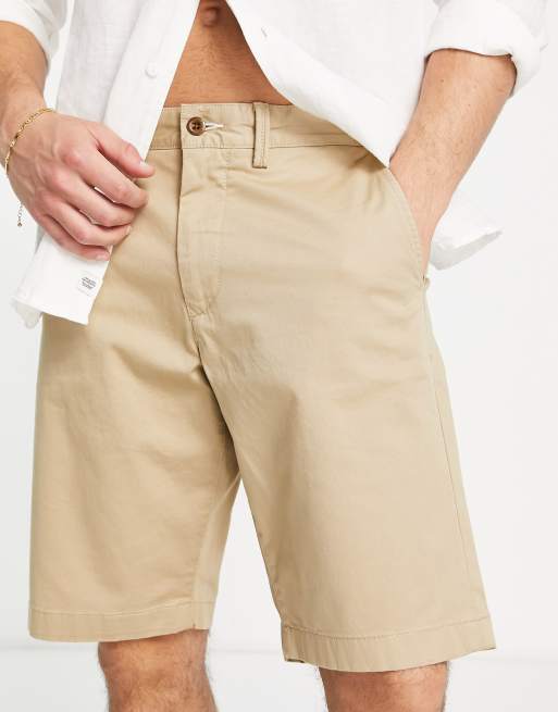 GANT – Lässige Chino-Shorts aus Baumwoll-Twill in Khaki-Beige - BEIGE, 3 von 4