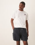 [Gant] GANT linen cargo shorts in navy XS DARKENED NAVY