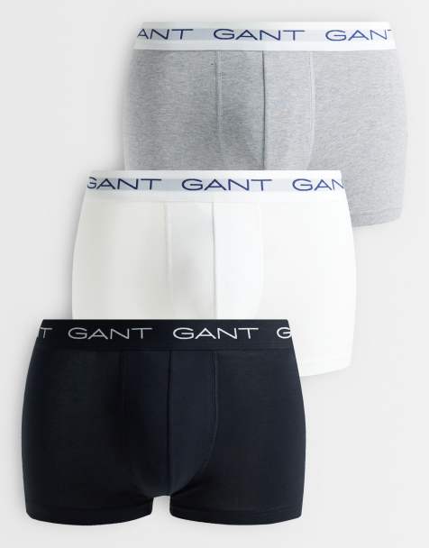GANT lot de 3 boxers en gris clair - view 1