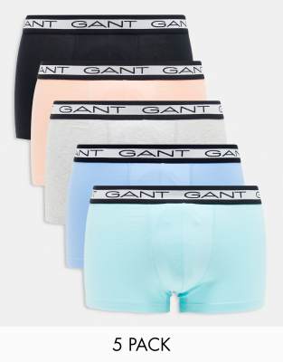 KTM Lot De 5 Boxers Homme Coton BCX5 Noir