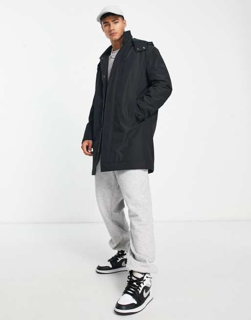 Parka Mi-long Homme GANT - Vert, Capuche Cachée - Taille S - Occasion Très Bon état