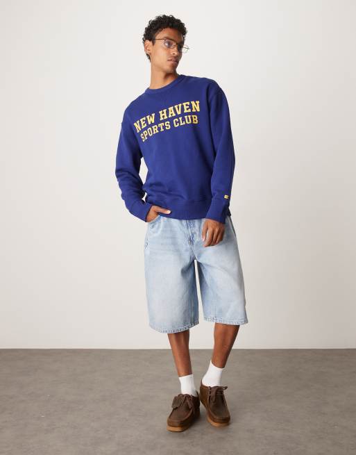 GANT - Marineblå sweatshirt med print, 3 af 4